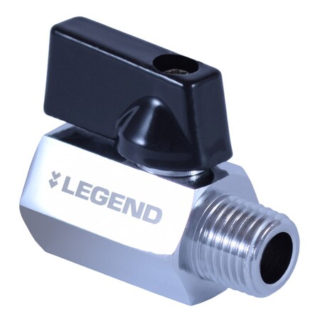 Legend Valve 1/4" MINI BALL VALVE M x F 101-347